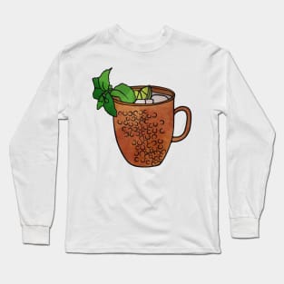 Moscow Mule Cocktail Long Sleeve T-Shirt